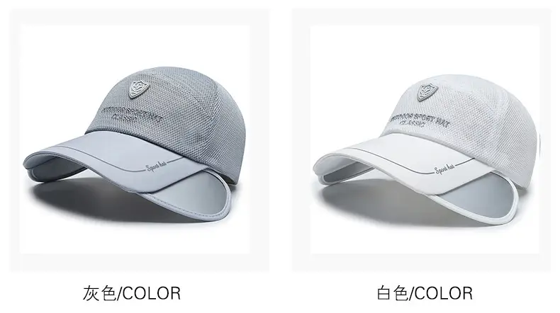 Men's Pink Mesh Baseball Cap with Brand Logo — feature 5