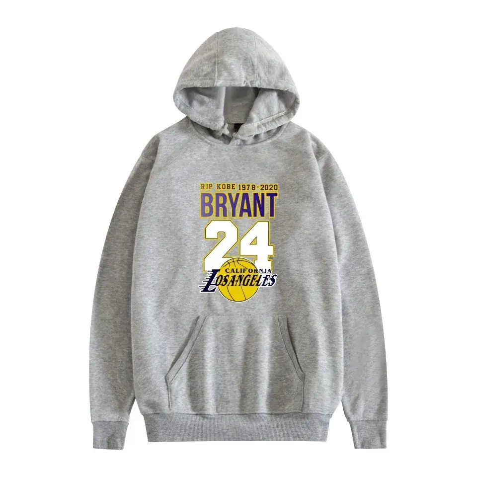 Lakers 24 Bigs Pink Hoodie for Men - Image 9