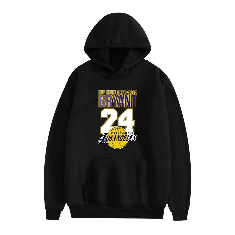 Lakers 24 Bigs Pink Hoodie for Men - Image 7