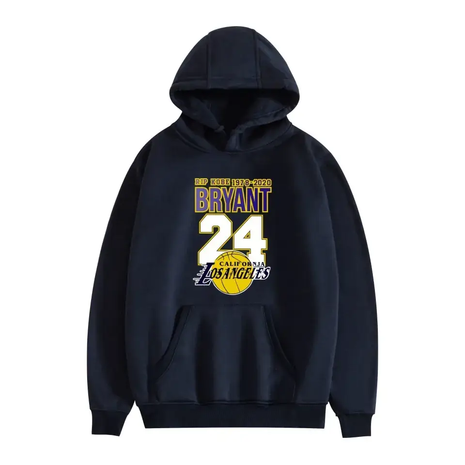 Lakers 24 Bigs Pink Hoodie for Men - Image 10