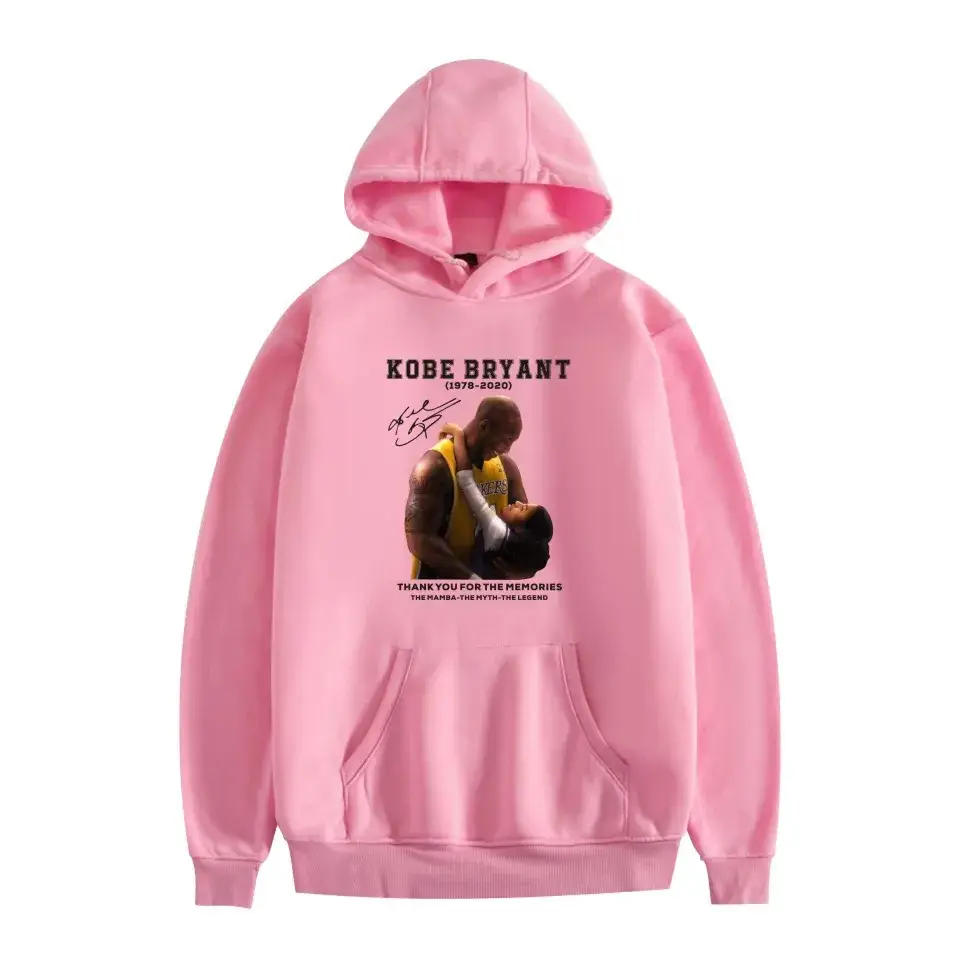 Lakers 24 Bigs Pink Hoodie for Men - Image 17
