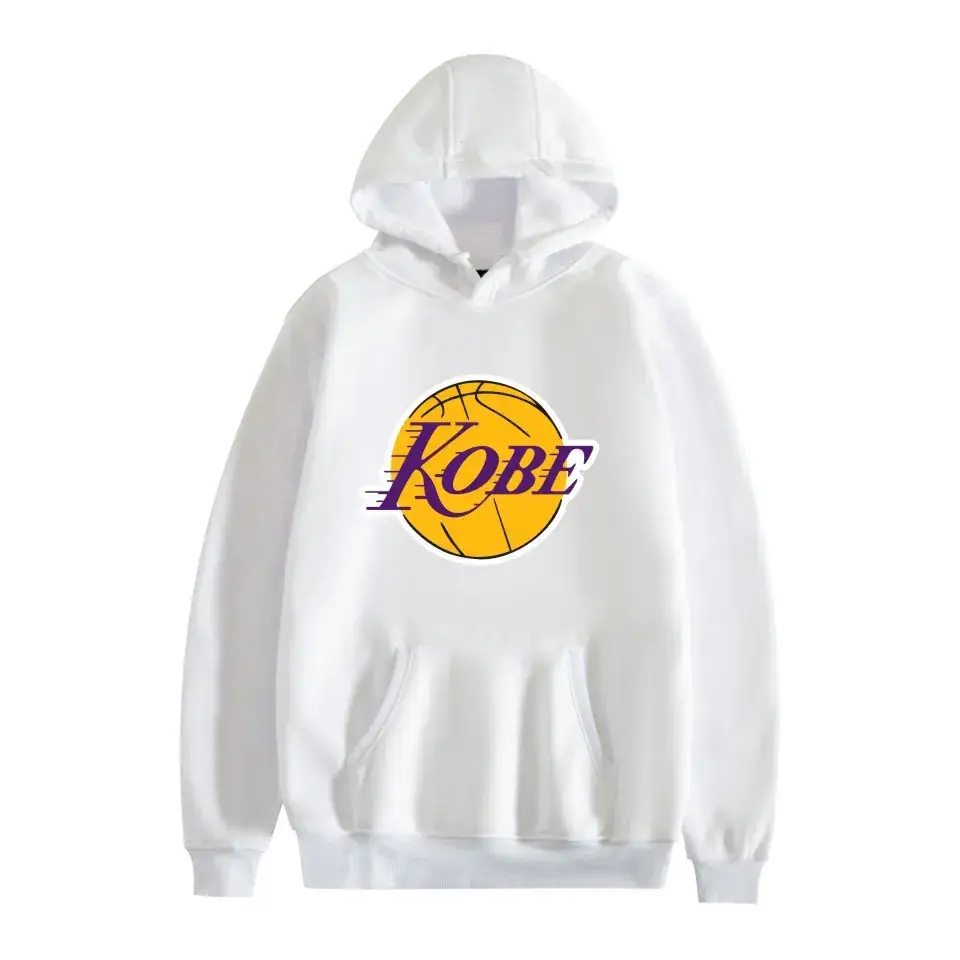 Lakers 24 Bigs Pink Hoodie for Men - Image 2