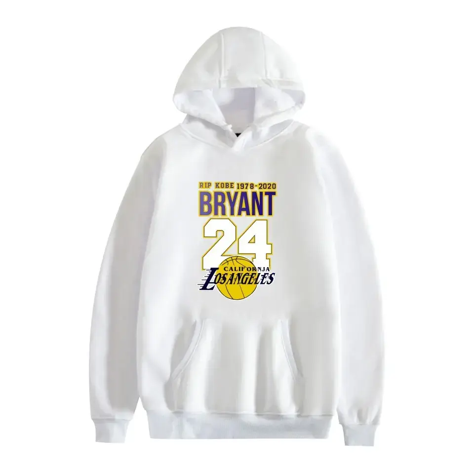 Lakers 24 Bigs Pink Hoodie for Men - Image 8