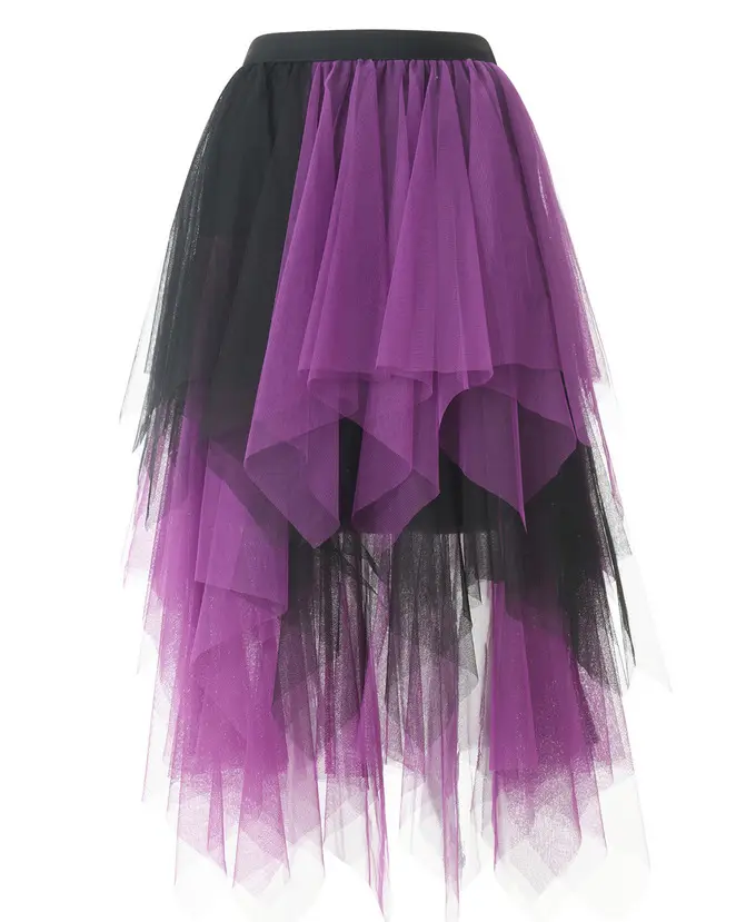 Factory Wholesale Pink Mesh Long Skirt for Women - Image 18