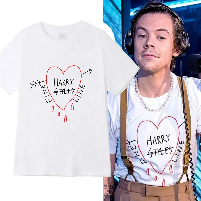 Harry Styles Pink Same T Shirt Men Women
