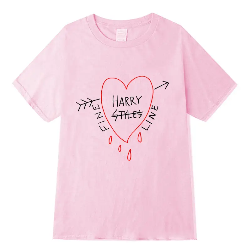 Harry Styles Pink Same T Shirt Men Women