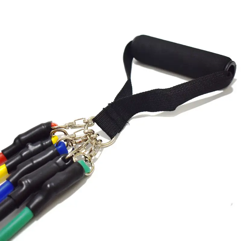 In Stock Men's Fitness Resistance Band Pull Band Set Pectoral Muscle Training Stamping Rope Fitness Equipment Home Stamping Belt