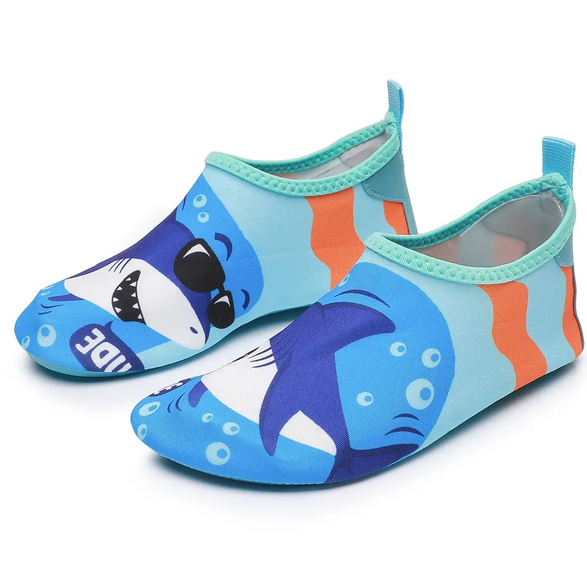Pink Cartoon Baby Floor Socks for Swimming Indoor