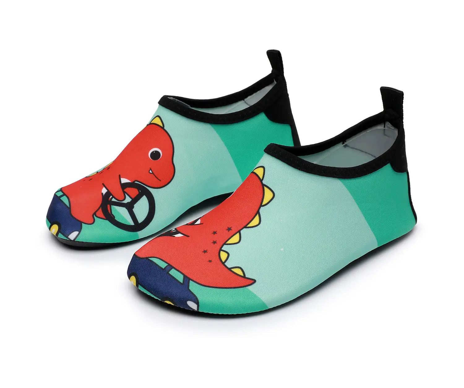 Pink Cartoon Baby Floor Socks for Swimming Indoor