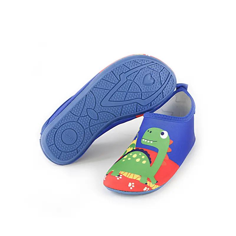 Pink Cartoon Baby Floor Socks for Swimming Indoor