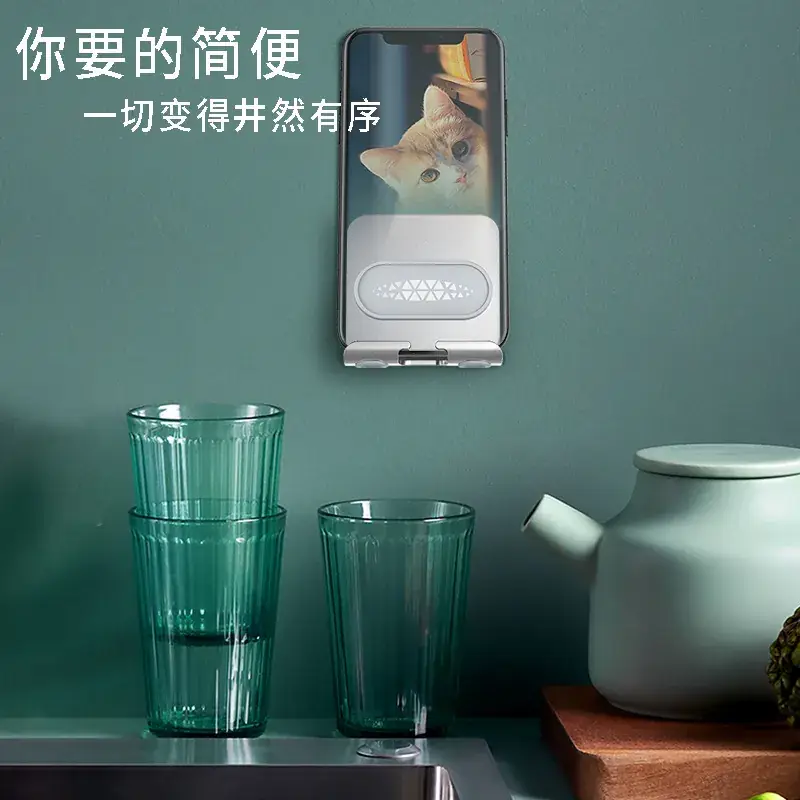 Foldable Metal Tablet Stand for Home Office - Image 7