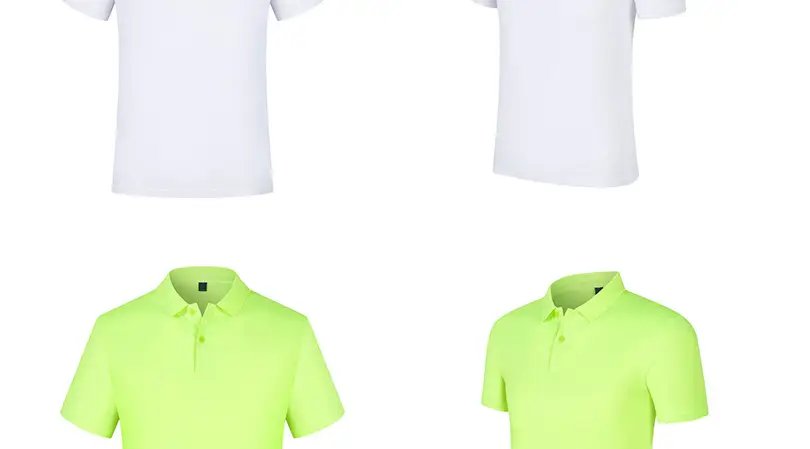 Men Navy Polo Shirt Short Sleeve Embroidered Cultural Advertising — feature 19