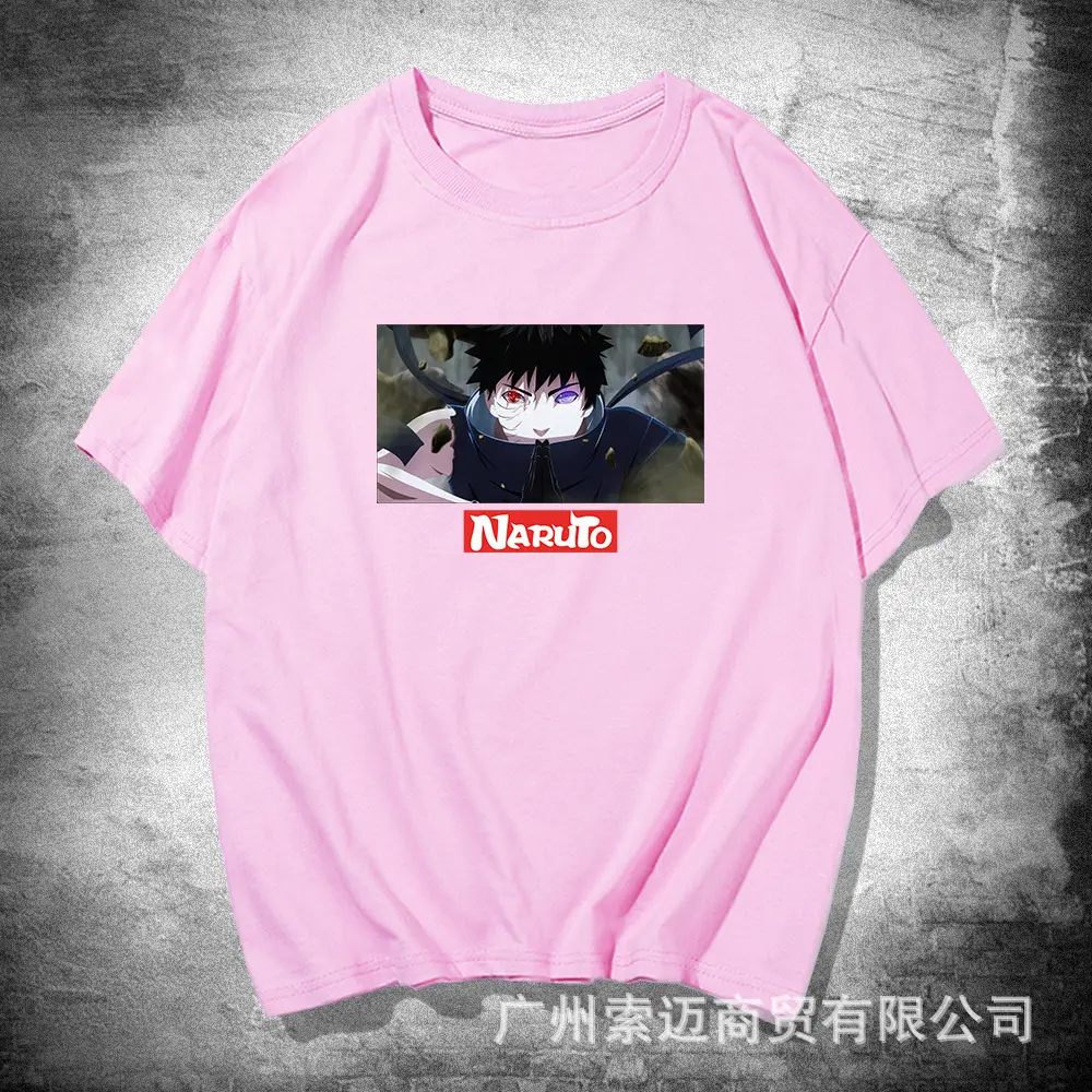 Naruto Men White Graphic T-Shirt Large