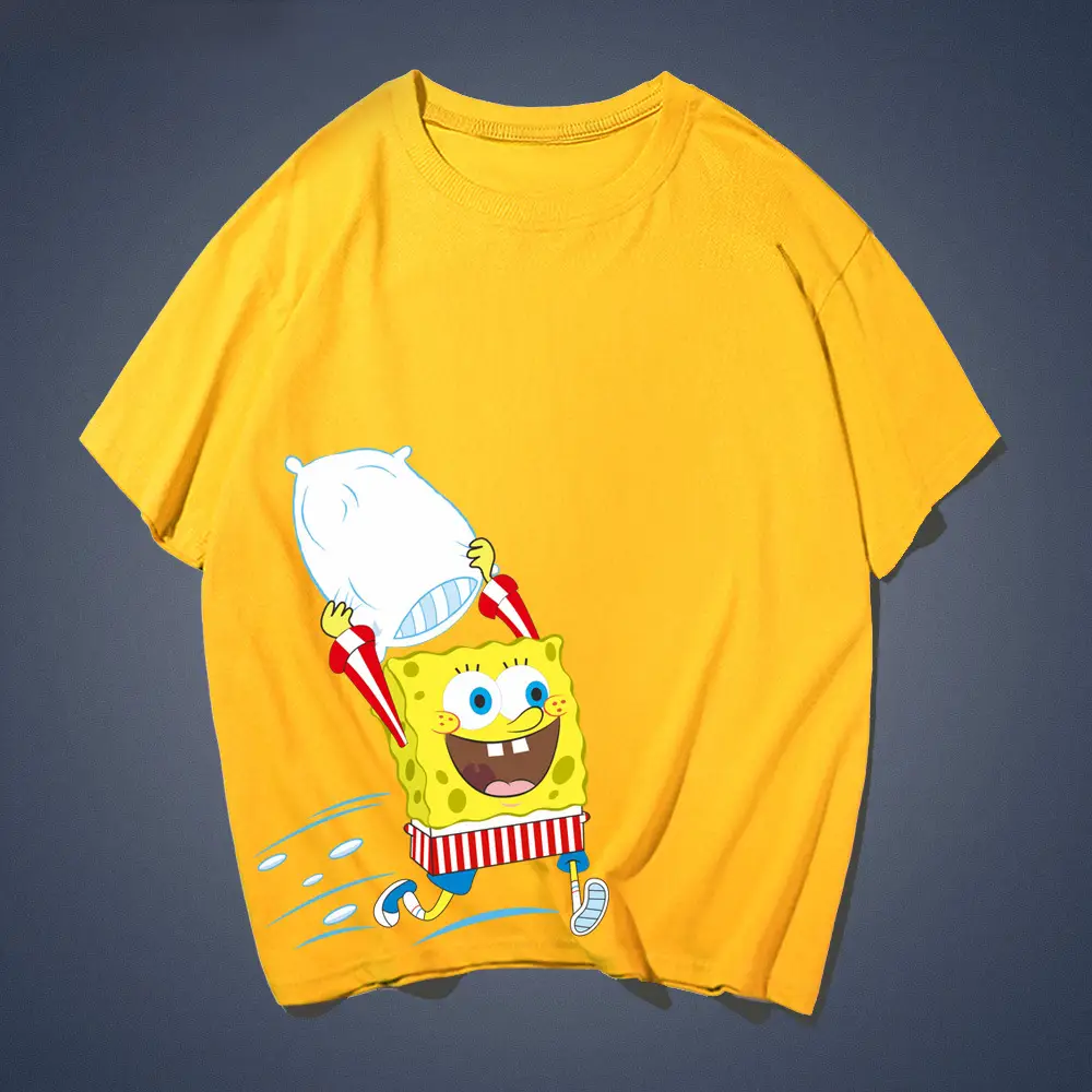 Red Cartoon Baby T-Shirt for Men Women Summer Cotton Loose Fit - Image 18