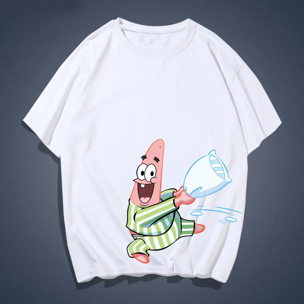 Red Cartoon Baby T-Shirt for Men Women Summer Cotton Loose Fit - Image 10