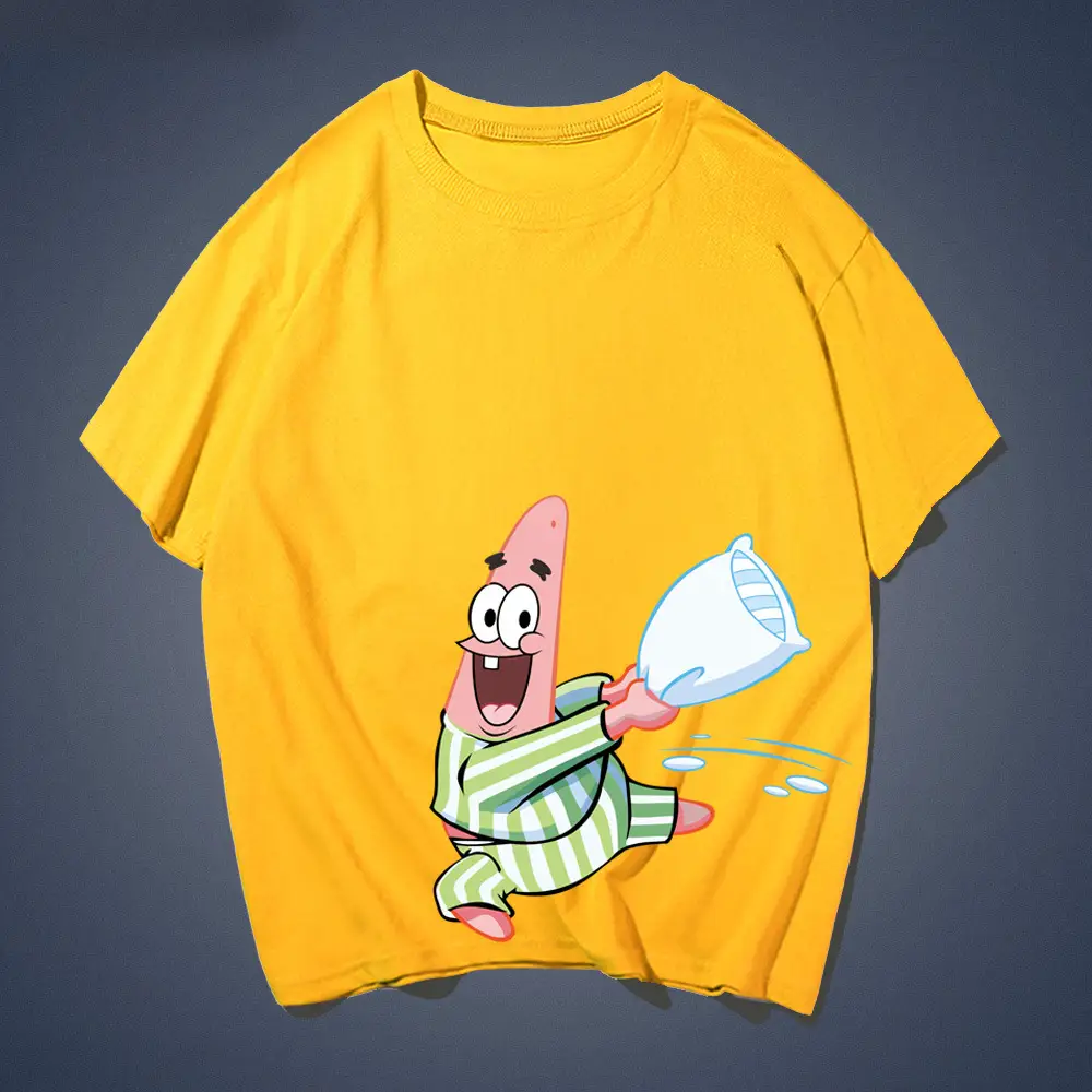 Red Cartoon Baby T-Shirt for Men Women Summer Cotton Loose Fit - Image 11