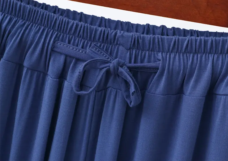 Women's Draped Modal Wide Leg Pants Large — feature 23