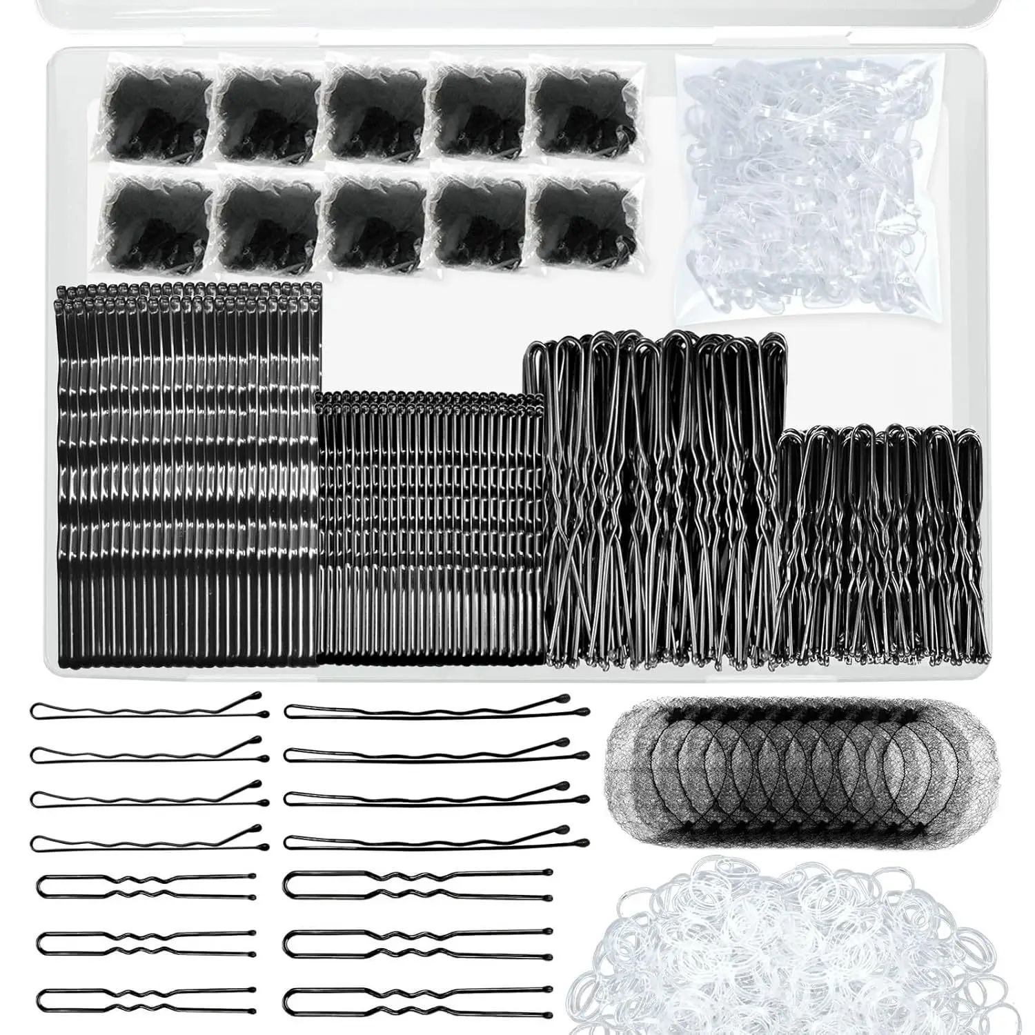 Hair Clip Set 214g 17x10x2.2cm Boxed - Image 25