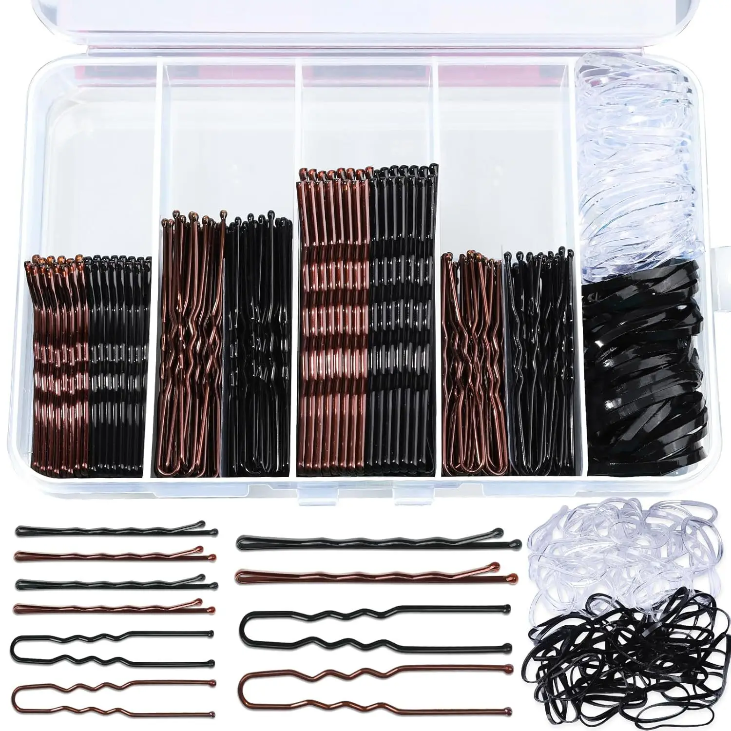 Hair Clip Set 214g 17x10x2.2cm Boxed - Image 6
