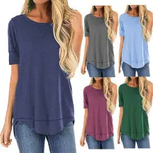 2026 Plus Size V-Neck Sweatshirt for Women — feature 25