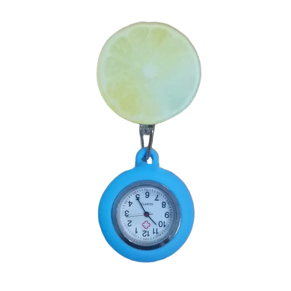 Nurse Pocket Watch Retractable Pull Buckle Source Watch Factory In-Stock Wholesale Hospital Work Badge Gift Watch Dial