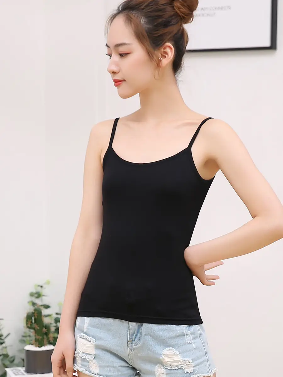 Women's Camisole Elastic Slim Fit Small - Image 21