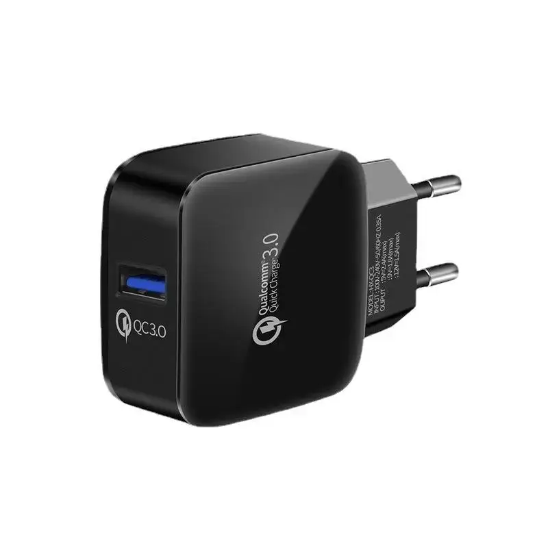 QC3.0 Fast Charging Mobile Phone Charger 18W European American - Image 5
