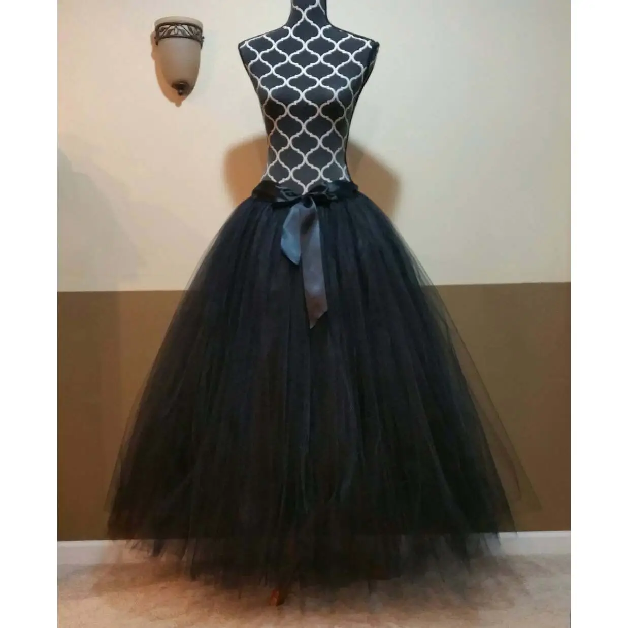 LED Light Mesh Adult Tulle Skirt Party Dress - Image 6
