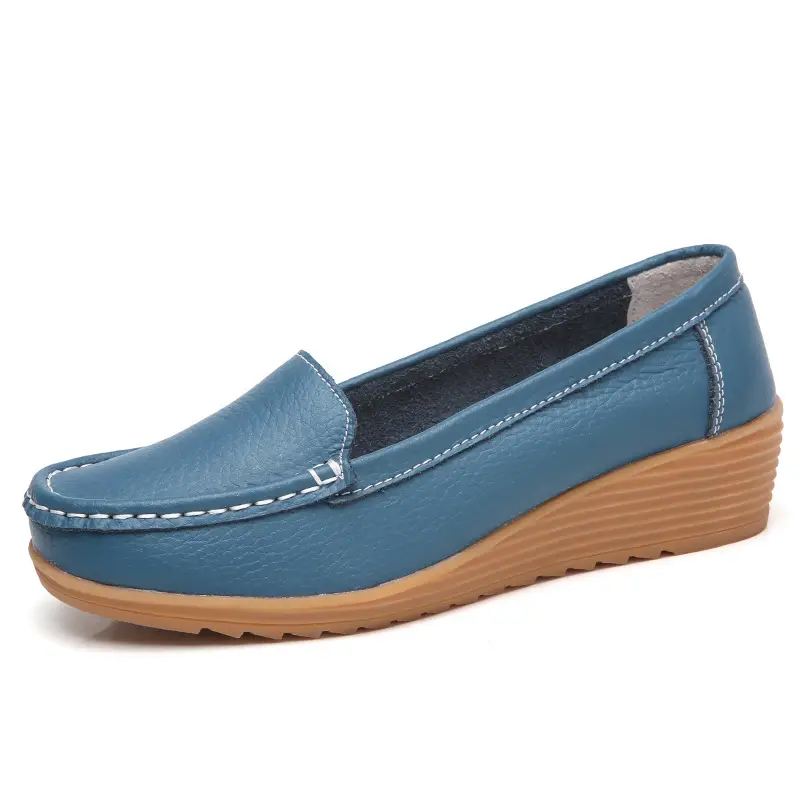 2020 Autumn New Mom's Shoes Middle-Aged and Elderly Wedge Women's Shoes Casual Fashion Wedge Women's Shoes - Image 4