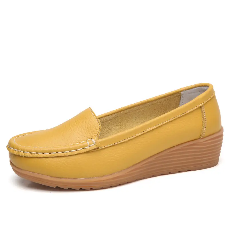 2020 Autumn New Mom's Shoes Middle-Aged and Elderly Wedge Women's Shoes Casual Fashion Wedge Women's Shoes - Image 6
