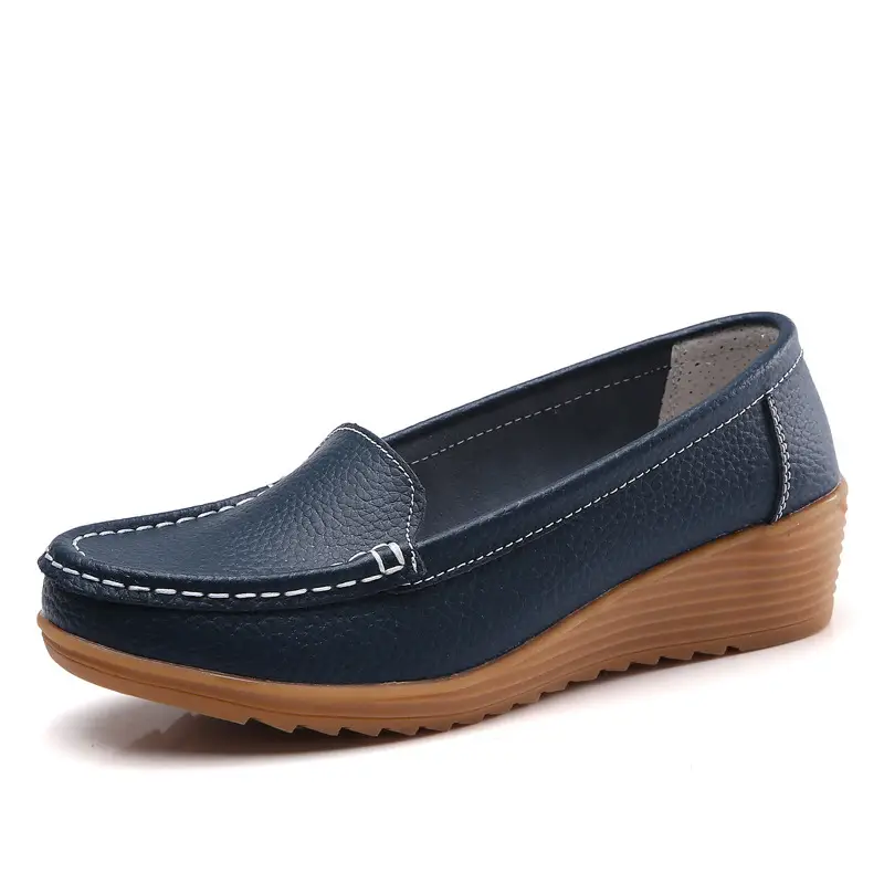 2020 Autumn New Mom's Shoes Middle-Aged and Elderly Wedge Women's Shoes Casual Fashion Wedge Women's Shoes - Image 10