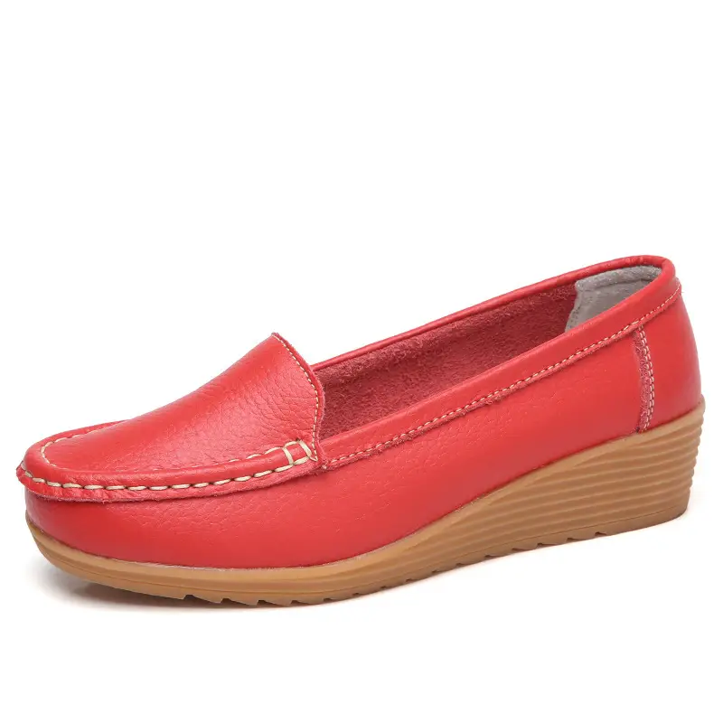 2020 Autumn New Mom's Shoes Middle-Aged and Elderly Wedge Women's Shoes Casual Fashion Wedge Women's Shoes - Image 2