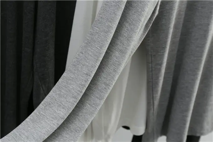Women Grey Long Sleeve T-Shirt Loose Fit — feature 6