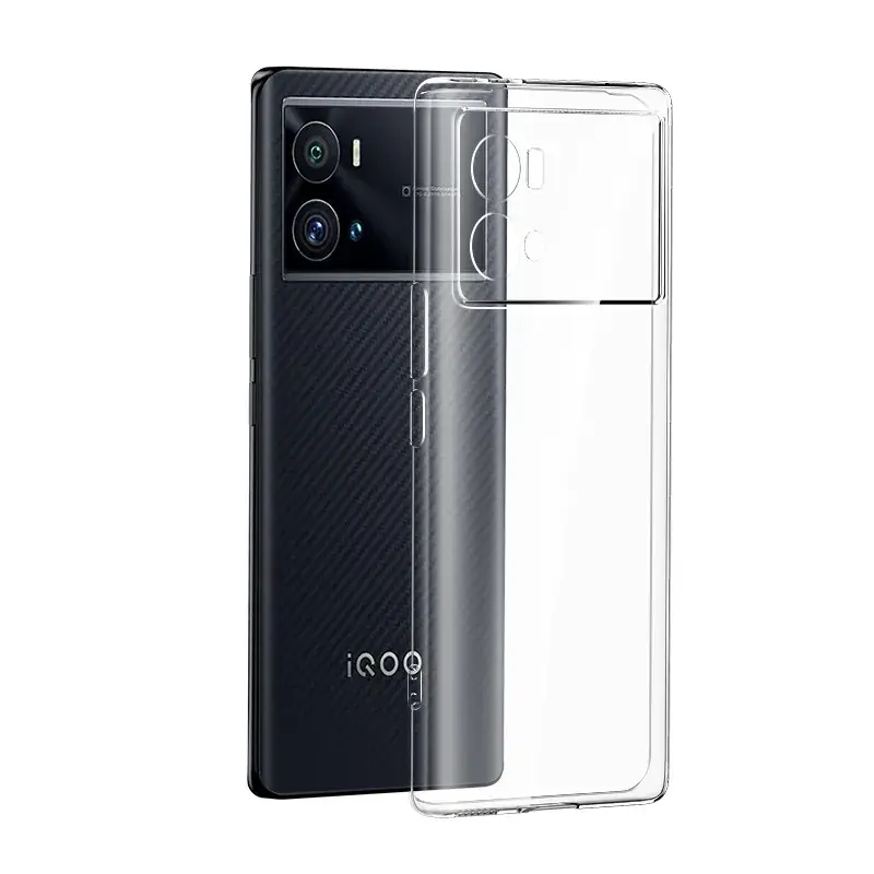 Vivo Transparent Silicone Phone Case Soft Protective Cover