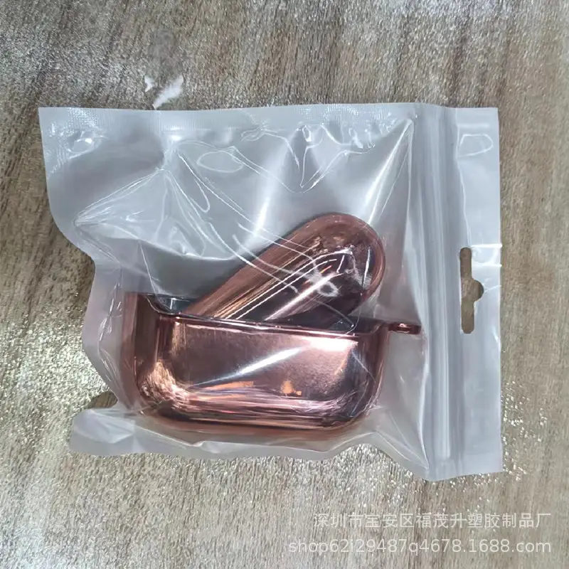 Red Electroplated Bluetooth Earphone Case - Image 10