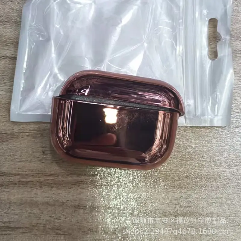 Red Electroplated Bluetooth Earphone Case - Image 5