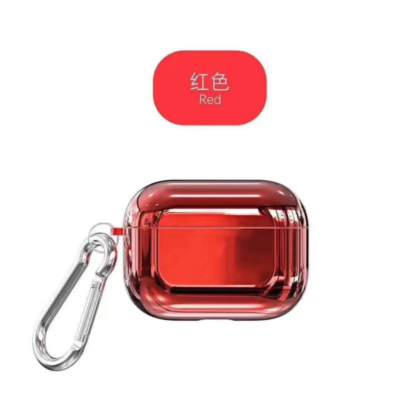 Red Electroplated Bluetooth Earphone Case - Image 9