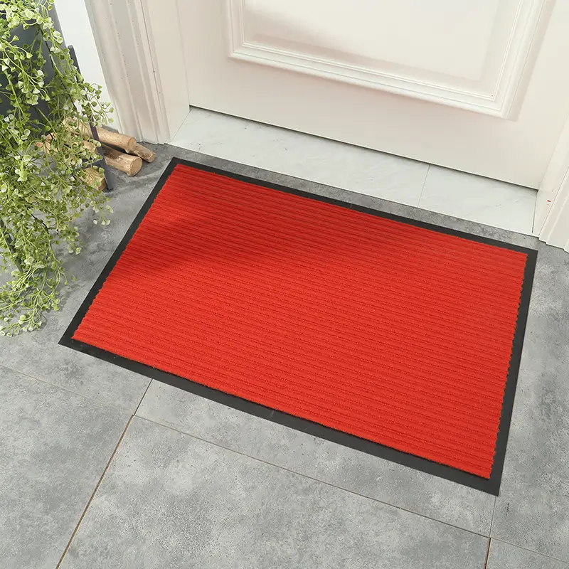 Brown Non-Slip Floor Mat Entry Door High-End Stain-Resistant