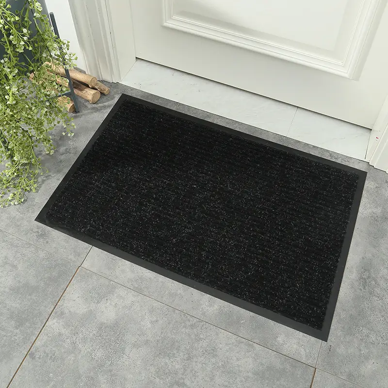 Brown Non-Slip Floor Mat Entry Door High-End Stain-Resistant