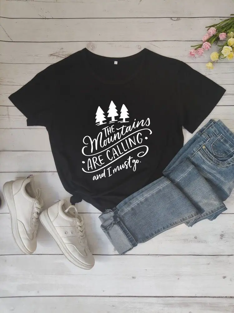 Men Navy T-Shirt Three Trees Design Short Sleeve - Image 2