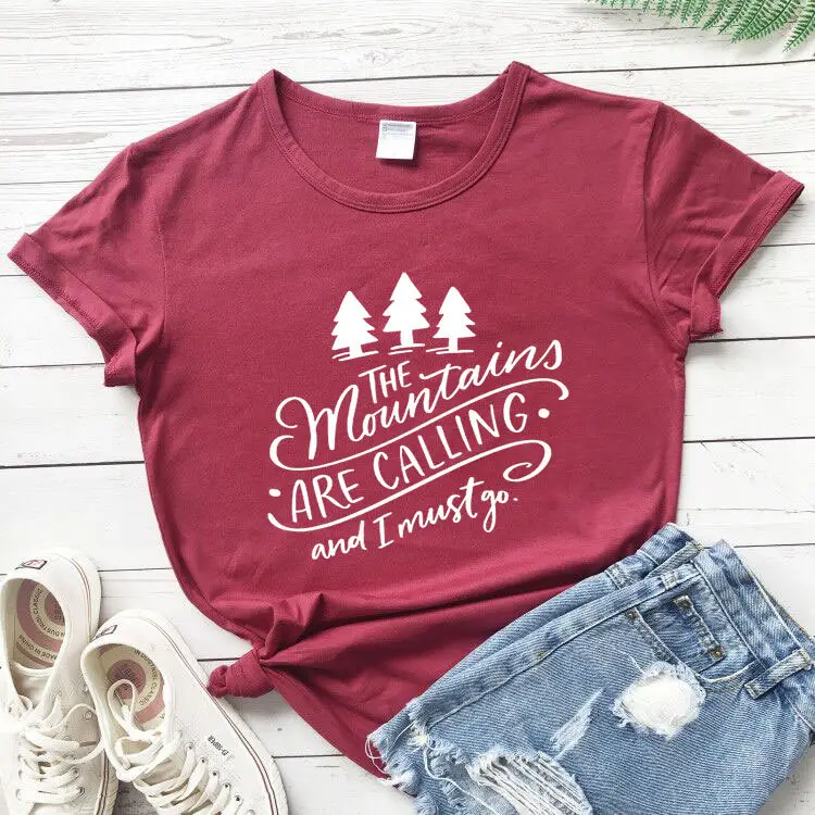 Men Navy T-Shirt Three Trees Design Short Sleeve - Image 7