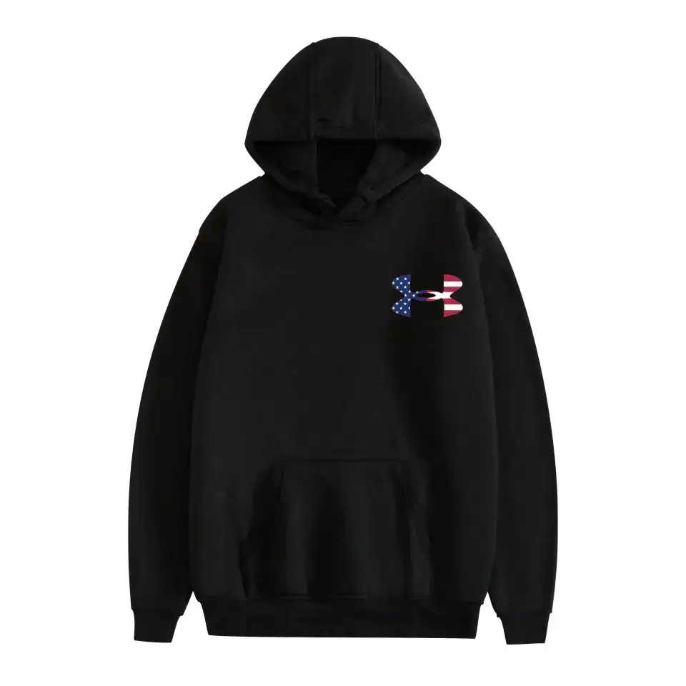 Black NASA Space Hooded Sweatshirt for Men Women - Image 25