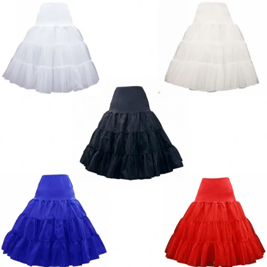 Orange Tulle Rock Ball Pannier Dress for Women