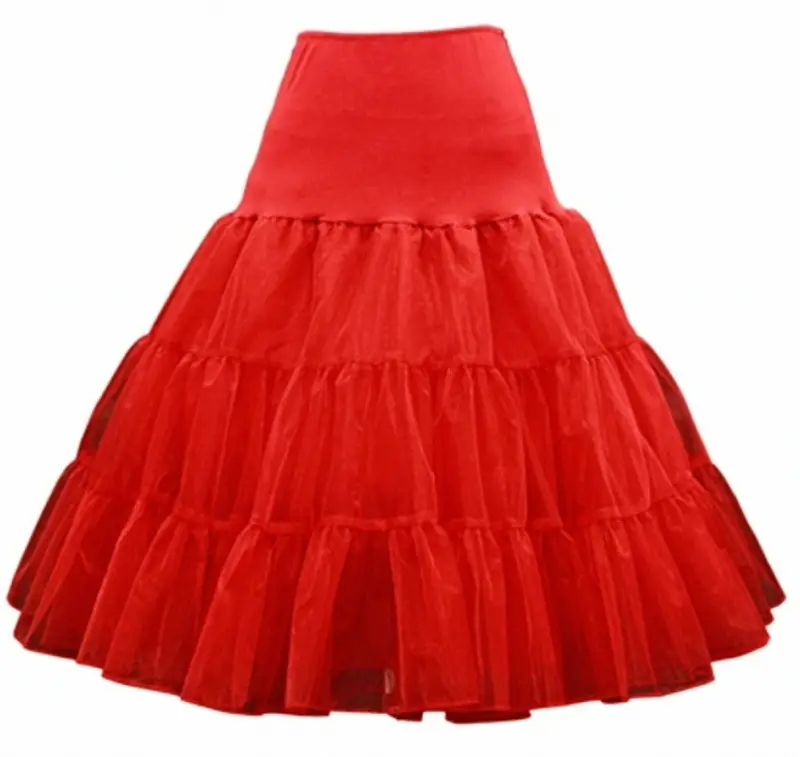 Orange Tulle Rock Ball Pannier Dress for Women