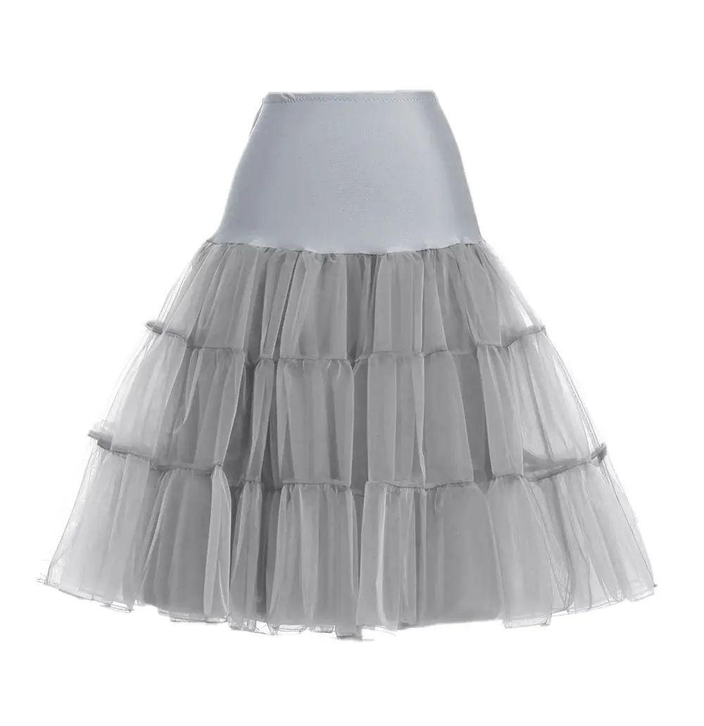 Orange Tulle Rock Ball Pannier Dress for Women