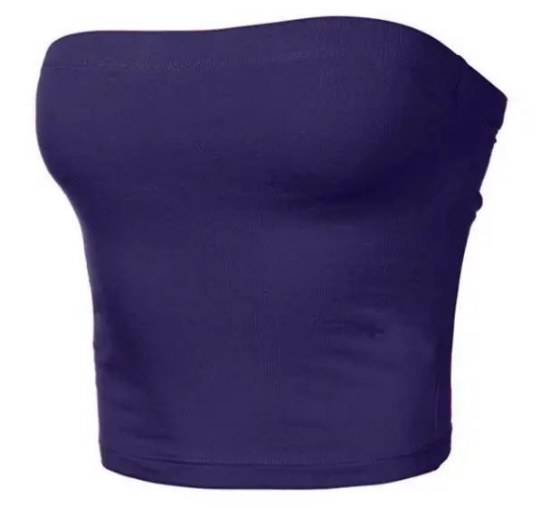 Blue Navel Wrapped Women's Vest with Back Support - Image 4