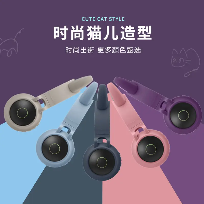Cat Ears Bluetooth Headset with Glowing LED - Image 6