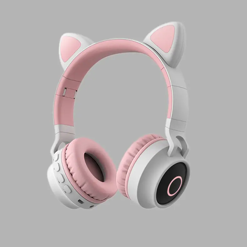 Cat Ears Bluetooth Headset with Glowing LED - Image 3