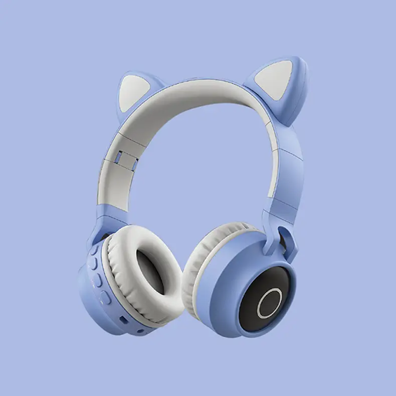 Cat Ears Bluetooth Headset with Glowing LED - Image 4