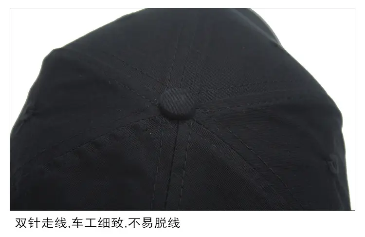 Black Bare Body Logo Cap for Men Women β feature 12